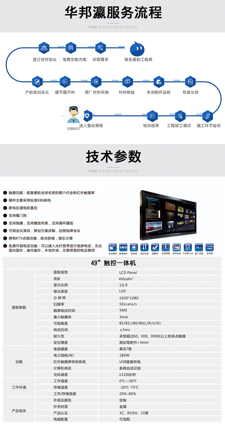 臥式觸摸一體機(jī)